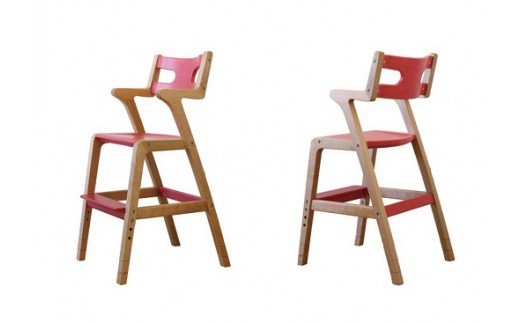 「rabi kids chair」　カラー：スミレ　【Baby belt ＆ CATCH付】　