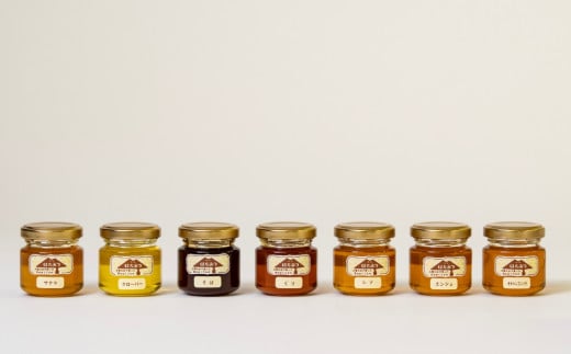 ハチミツ食べ比べ7種セット「蜜」